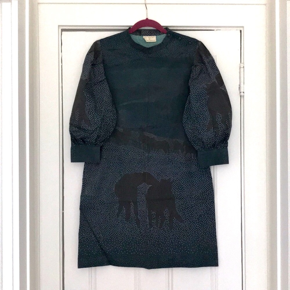 The Summer House puff sleeve dress